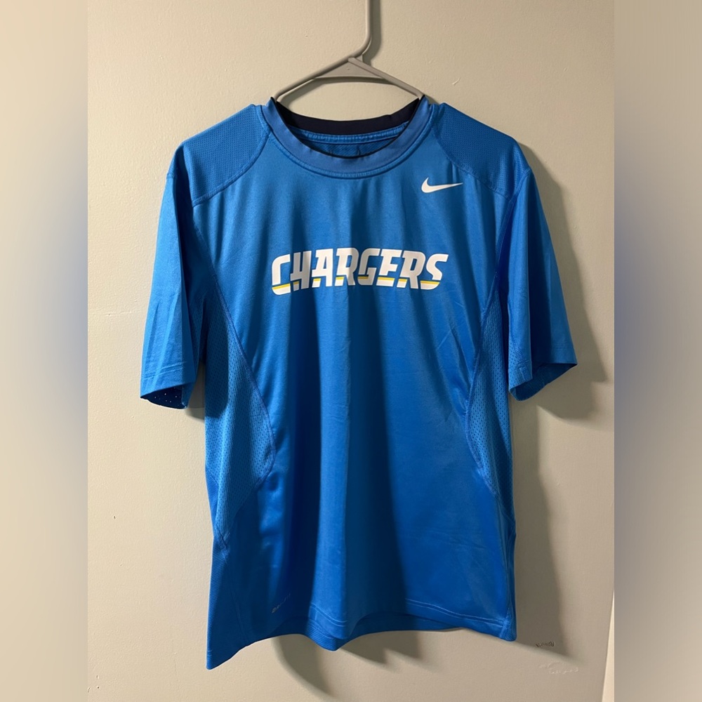 Chargers dri fit tee